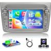 VECHTEL 8 CORE 4G+64G Autoradio Android 15 per Alfa Romeo MITO 2008-2016, 7 Pollici HD IPS Touchscreen Stereo Auto co Carplay Android Auto senza Fili GPS Wi-Fi USB Bluetooth Radio FM RDS Retrocamera