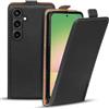 Verco Flip Cover per Samsung Galaxy A56 5G Case, Flip Style Custodia per Samsung A56 5G Custodia Flip Case Custodia verticale Flip Cover Nero
