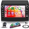 Rimoody 4G+64G Android Autoradio per FIAT Ducato 2008-2015/Peugeot Boxer 2/Citroen Jumper 2011-2015 Wireless Carplay Android Auto GPS Navi WiFi, 7 Pollici Radio Bluetooth FM/RDS/32EQ/SWC Telecamera Posteriore