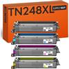 Supply Guy TN248XL Cartucce di Toner Compatibile con Brother TN-248XL per Brother MFC-L3760CDW, MFC-L3740CDW, DCP-L3560CDW, DCP-L3520CDW, MFC-L3740CDWE, MFC-L3740CDWE Multipack 4 Cartuccia Toner