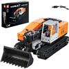 Mould King 17054 Technics Bulldozer Telecomandato Bloccaggio Mattoni Pala Gommata Building Blocks Model Kit Con Motore Per 14+ Adulti (1423 Pezzi)