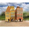 HMV Hamburger Modellbaubogen Verlag Aue-Verlag 8 x 9 x 18 cm, Motivo: Old Town-Kit modellismo, Set da 4 Pezzi