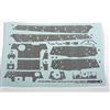 MENG sps-039 Scala 1: 88,9 cm SD.Kfz.182 King Tiger Zimmerit Decal Model Kit