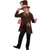 Fun Shack Costume Cappellaio Matto Bambino - Vestito Carnevale per Halloween, Compleanni e Party, Abito Originale e Divertente, XL