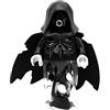 LEGO Harry Potter, Minifigure Dementor nero con mantello in confezione regalo
