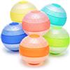 GoBene 6 PCS Gavettoni Riutilizzabili, Palloncini Acqua Riutilizzabili in Silicone, Gavettoni Acqua Autosigillanti, Bombe d'Acqua a Riempimento Rapido per Bambini e Adulti, Giochi da Esterno e Piscina