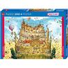 Heye High Above - Puzzle a Nido d'Ape, 2000 Pezzi, Colore: Giallo, 69 x 97 cm