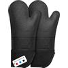 Sopito Guanti Forno Silicone, Guanti da Forno Professionale, 2 Guanto Forno alta Temperatura per Cucinare, Cuocere al Forno e Barbecue