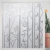 Finnez Pellicola per Finestre - Bambù Pellicole Privacy Finestra, Opaca Non Adesiva 3D Finestre Decorativa Statica Anti-UV per Bagno Camera da Letto Cucina 75 x 200 CM