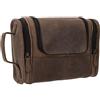 Gusti Leder studioChester borsa per comestici con interno impermeabile beauty case da viaggio cosmetici unisex marrone 2H30-20-4wp