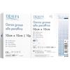 DEALFA TOUCHMED Medicazione Sterile di Garza Grassa alla Paraffina - Rotolo cm 10x7 mt - 100% Puro Cotone - Favorisce il Naturale Processo di Guarigione della Ferita - Confezione singola da 1 Busta