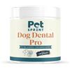 Pet SPRINT Dog Dental PRO Polvere Pulizia Denti Cane con Ascophyllum Nodosum, Spirulina e Menta Piperita, Supporta Igiene Orale Senza Spazzolino, Alito Fresco, Integratore Naturale per Cani, Marca Italiana