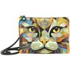 Gabs Borsa donna Pochette Beyonce M PET Tracolla in Pelle - GATTO GIALLO