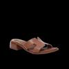 SCHOLL SHOES PANTELLERIA CROCO SYNPRI W DARK BROWN 40