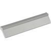 Accuride Schüco 10000762 - Maniglia per mobili Holst, larghezza 42 mm, manico per cassetti e ante dell'armadio, in alluminio anodizzato naturale, argento, 128 mm