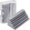 Zhengmy Chiodi senza testa da 23 gauge, 7 misure assortite, zincate, da 2/5 a 1-3/16, in acciaio inox, per stampaggio di mobili, montaggio di edifici, 3500 pezzi