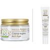 So'Bio Étic | Routine Viso Anti-Aging - Crema leggera anti-invecchiamento (50 ml) + contorno occhi e labbro anti-invecchiamento (15 ml) | 99% di origine