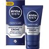Beiersdorf NIVEA MEN Protect & Care, crema idratante lenitiva per uomini, crema viso idratante per 48 ore, con aloe vera e vitamina B5 (75 ml)