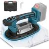 Roadtime Macchina vibrante per piastrelle compatibile con batteria Makita da 18 V (senza batteria), piastrellatrice con 9 velocità regolabili, ventosa ingrandita e adsorbimento da 100 kg per posa di piastrelle