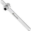 ColumPRO 1 chiave di sfiato, materiale in acciaio inox, superficie lucidata elettroliticamente, maniglia di sfiato del radiatore, chiave quadrata, chiave di riscaldamento