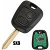 Chiave Elettronico per Peugeot 206/207/307/406 Citroen C1/C2/C3 per Toyota Aygo