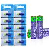 GutAlkaLi 10 batterie alcaline da 27 A, 12 V, ad alta voltaggio, 27 A, 12 V, Mini, V27 A, LR27 A, MN27 L828 A27, batteria da 12 Volt, capacità di conservazione di 3 anni