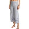 CALIDA Favourites - Pantaloni a 7/8 da donna, con tasche laterali, traspiranti e termoregolatori, paglia., 40-42