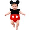 Beipegin Costume Neonato Costume da Ape Coccinella Body Pagliaccetto Tutina Bebè per Bambina Bambino Halloween Feste 0-9 Mesi