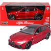 Burago, Alfa Romeo Giulia GTAm 2020 Red - 1:18