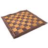Stonkraft Scacchi in vera pelle 19 x 19 - colore marrone | Roll-up Chess | Torneo di scacchi