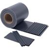 HENG FENG Strisce Frangivista PVC per ringhiere 50m x 19cm, Anthracite