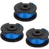 Txdzking Bobina di filo di ricambio per decespugliatore Ryobi RAC124 AC14RL3A OLT1832 RLT183215 RLT2925 RLT1825M13, bobina di ricambio da 1,65 mm per tagliabordi cordless Ryobi 18V 24V 40V