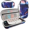 XINGFUDAO Carrying Case Suitable for Nintendo Switch 2 (2025), Switch 2 Case with Accessories Pouch, Switch 2 Console Travel Bag, Multicolor