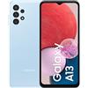 Samsung Galaxy A13 Smartphone Android, Display Infinity-V da 6.6 pollici¹, Android 12, 4GB RAM e 128 GB di Memoria interna espandibile², Batteria 5.000 mAh³, Light Blue [Versione italiana]