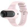 FTRONGRT Custodia compatibile con fotocamera Insta360 GO 3S / Insta360 GO 3 / Insta360 GO 2, antigraffio, custodia protettiva in morbido silicone. Rosa