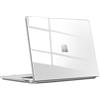 XiflLife Custodia sottile per laptop Microsoft Surface da 13,5 pollici 3/4/5 con tastiera in metallo (modello: 1951/1868), custodia protettiva antiurto a scatto, custodia rigida in plastica trasparente