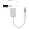 Mimdixy Spine Audio Maschio Da 3,5 Mm Jack A USB Femmina, Cavo Adattatore Convertitore, Convertitore Adattatore Per Telefono Cellulare, Cavo Altoparlante Collega L'unità Flash USB Per Intrattenimento Giochi