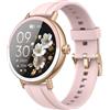 Cillso Smartwatch Donna, 1.27HD Orologio Smartwatch con Chiamata Bluetooth, 2026 Orologio Contapassi con Sonno/Cardiofrequenzimetro, 100+ Sportive Fitness Watch, Impermeabil IP68 Smart Watch per Android iOS