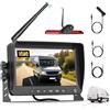 CAMECHO Telecamera Posteriore Wireless per Mercedes Sprinter 2006-2019 con Monitor IPS HD Da 7, Telecamera per Auto Con Visione Notturna e DVR BSD IP67, Installazione In Posizione Alta per W907 W906