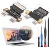 RongZy per Mac Book Air 13 Type-C Porta di Ricarica Cavo Flessibile Sostituzione per Mac Book Air 13 A1932 A2179 A2337 DC in Power Jack Connettore I/O USB-C Board Ricarica Accessori
