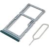 Eonpam Vassoio Carta SIM per (Xiaomi Redmi Note 8 PRO) qualità Originale Porta Scheda SIM Ricambio Slot Scheda Memoria SD con Pin della Scheda SIM(Verde)