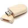 Generico PENDRIVE USB 3.0 CHIAVETTA ECOLOGICA IN LEGNO BAMBOO 32 64 128 256GB FLASH DRIVE A04 (128GB)