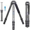 INNOREL KT364C Treppiede compatto per fotocamera a 10 strati in fibra di carbonio Tubo da 36 mm Treppiede da viaggio professionale per videocamera digitale DSLR Carico 30 kg con colonna centrale