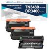 LCL Toner Compatibile TN3480 TN3430 TN-3480 TN-3430(2 Pack) + Tamburo Compatibile DR3400 DR-3400(1 Pack)Sostituzione per HL-L5000D HL-L5100DN HL-L5100DNT HL-L5200DW HL-L5200DWT MFC-L5750DW MFC-L5850DW
