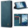 Phernykas Cover per iPhone 11 Libro Pelle Portafoglio, [Porta Carte] [Magnetica] Premium PU Flip Wallet Custodia Cellulare Protection per iPhone 11 Leather Case, Blu-verde