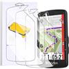 KUSINHOKA Pellicola Protettiva Compatibile con Bryton Rider S810/S810E, [3 Pezzi] Anti-graffio Flessibile PET Protezione Pellicola, HD Trasparente Extra-Sottile Protezione Schermo