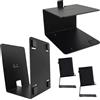 etterr | Pacco da 2 Supporto Casse Audio | 100% Acciaio | Prodotto in Europa | Supporti Casse Acustiche | Stand Casse Monitor | Supporto per Casse Acustiche | Supporto Casse Scrivania | Speaker Stand