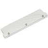 Tosuny Dissipatore di Calore di Memoria, Dissipatore di Calore di Memoria DDR5 Universale, Dispositivo di Raffreddamento di Memoria in Lega di Alluminio (SILVER)