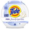 Tide Senza marea e delicata, 42 conteggi.