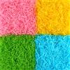 SULOLI 80 g di erba di Pasqua, decorazione per uova di Pasqua, hobby creativi di Pasqua, cesti di Pasqua, regali di compleanno(verde, giallo, blu, rosa)